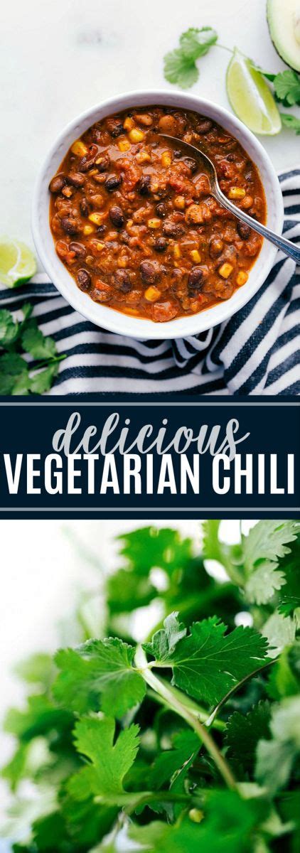 Vegetarian Chili Chelseas Messy Apron Vegetarian Recipes Healthy