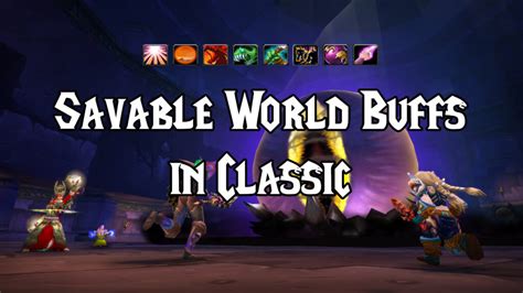 World Buffs Will Be Savable In Classic Warcraft Tavern
