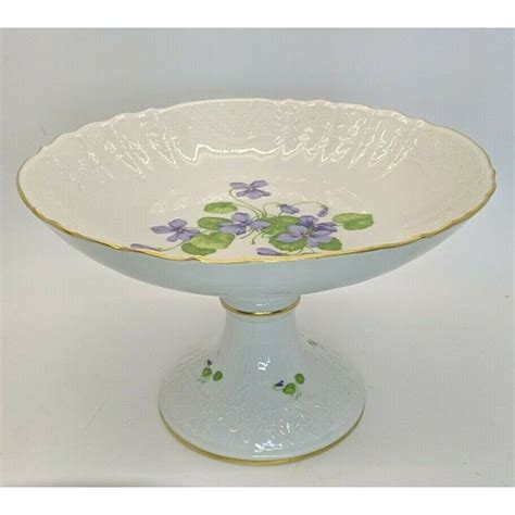 Vintage Ak Kaiser W Germany Porcelain Viola Compote 5 Etsy