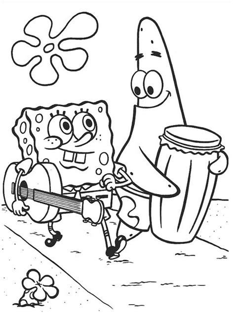 Kids Page Spongebob Coloring Pages For Kids