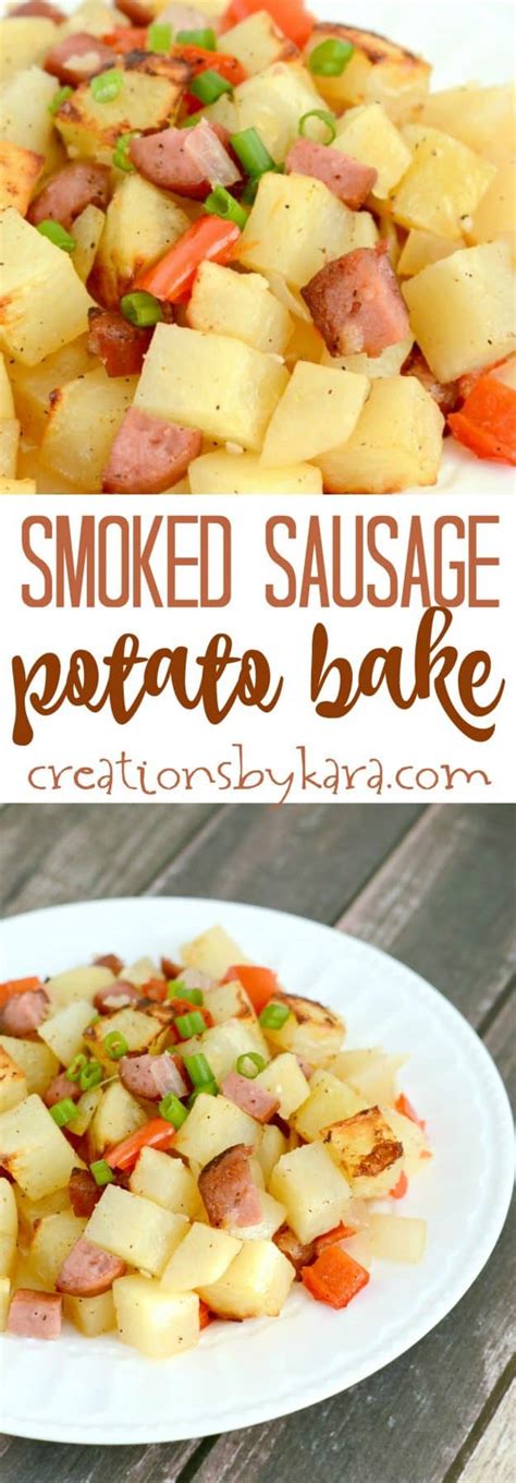 Sausage Potato Bake Creations By Kara