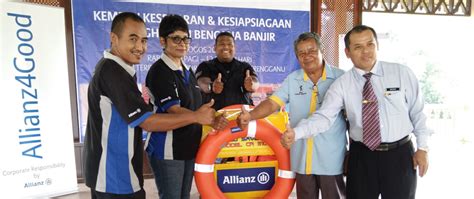 Self policy service any time of the day, directly from our website. Allianz Malaysia held a Flood Preparedness Programme