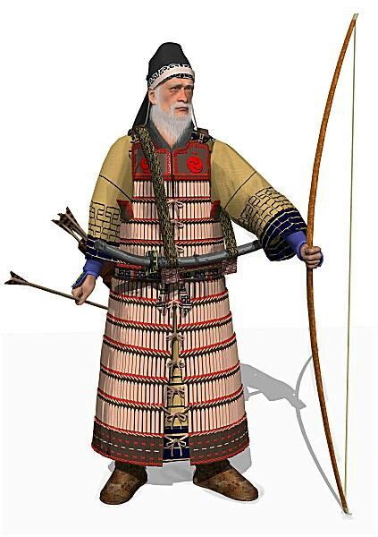 Ainu Man In Armor Japan History Ancient Warfare Chinese Warrior