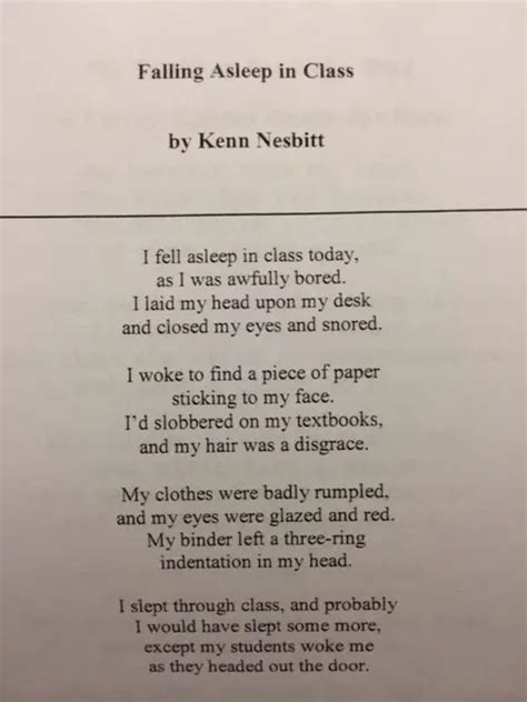 Kenn Nesbitt Funny Poems For Grade 4