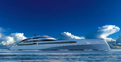 The Striking 137m Luxury Mega Yacht Breeze By Sinot