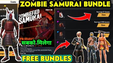 A few weeks ago, we watched #alive, which was an awesome, south korean film. ZOMBIE SAMURAI BUNDLE EVENT IN FREE FIRE || FREE FIRE ...