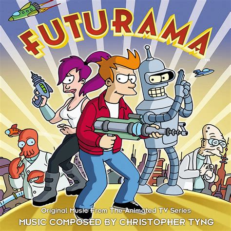 Futurama Soundtrack Album Cover Futurama