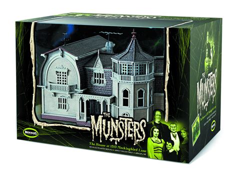 Mar142113 Munsters House Finished Model Kit Previews World
