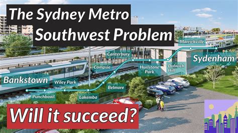 The Sydney Metro Southwest Problem Sydenham To Bankstown Youtube