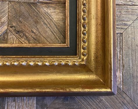 Vintage Wooden Gilded Frame For Painting