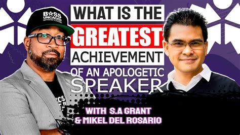 What Is The Greatest Achievement Of An Apologetic Speaker Apologetics