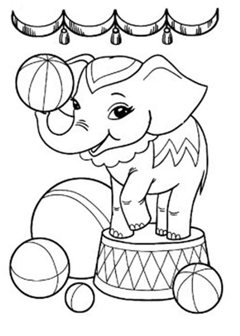 Beautiful coloring pages for kids. Elephant Coloring Pages for kids printable for free