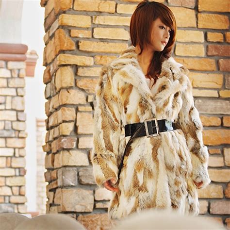 2017 new real rabbit fur coat fashion women natural rabbit fur jacket winter warm genuine