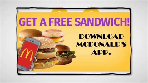 Order ahead and get your favorite food in 3 easy ways: 2017 Get Access To FREE McDonalds Sandwich - Meals Deals ...