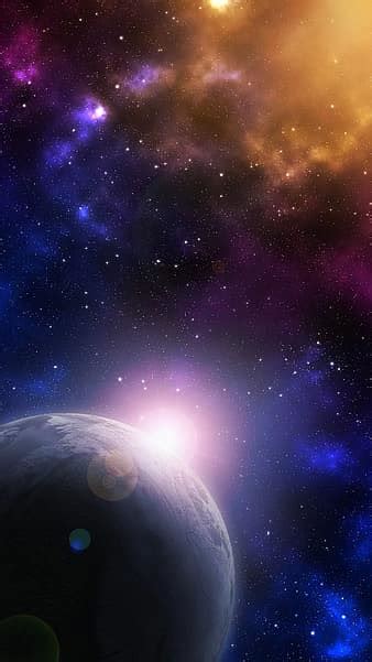 Star Planet Galaxy Sun Cosmos Universe Space Wallpaper Pikist