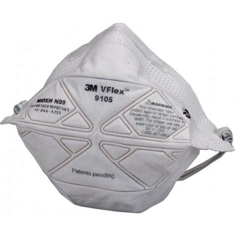3m™ Vflex™ Particulate Respirator 9105 N95 400 Eacase
