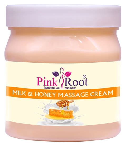 Pink Root Milk Honey Massage Cream Gm With Oxyglow Diamond Bleach