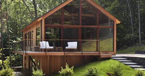 Cabin rentals along the hudson valley give you a callback to a simpler time, and with many historical landmarks you are sure to find something that will truly relax you. Modern cabin in the Hudson Valley asks $1.2M | Bay house ...