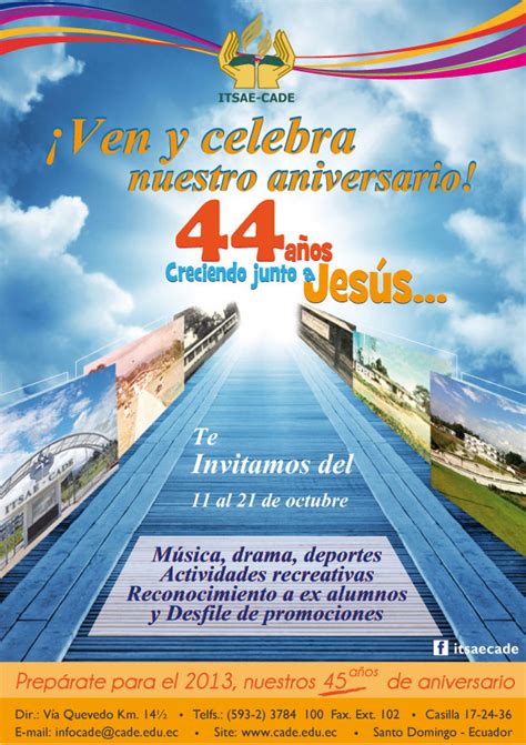 Tarjetas De Invitación Para Aniversario De Iglesia Imagui
