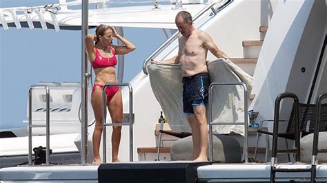Jerry Seinfeld Shirtless With Wife Jessica In Bikini On Yacht