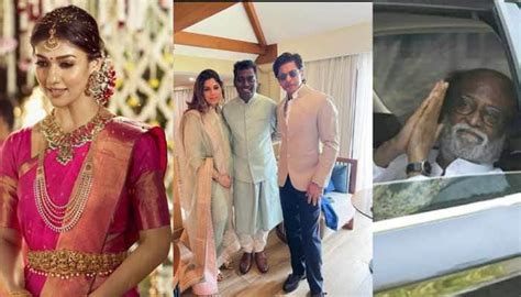 Nayanthara And Vignesh Shivan Marriage Shah Rukh Khan Rajinikanth And Other Big Stars Attend