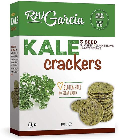 Rw Garcia Kale Cracker 180g Amazon Ca Grocery And Gourmet Food