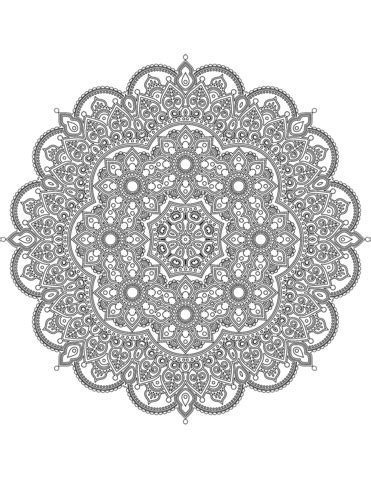 Difficult Mandala coloring page | Free Printable Coloring ... With such a variety of themes and pictures there are sure to be mandalas your kids will want to personalize and design.