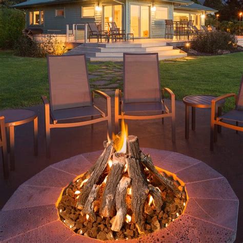 A fire pit would grab all the attention of your guests; Natural Gas Outdoor Fireplaces & Fire Pits You'll Love ...