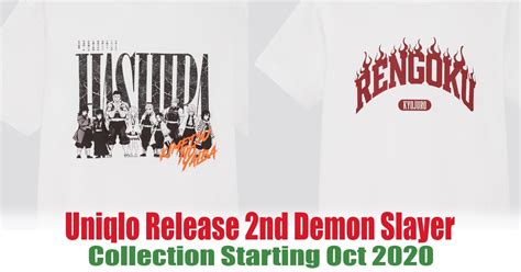 Uniqlo x demon slayer are releasing new shirts on demon slayer collections. Uniqlo Release 2nd Demon Slayer Collection Starting Oct ...