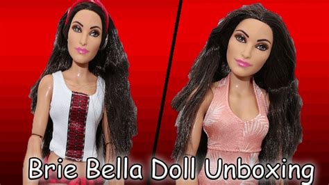 Doll Unboxing 21 Wwe Brie Bella Doll Youtube