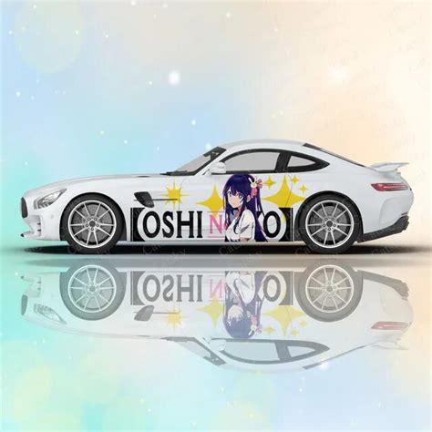 Oshi No Ko Cute Sexy Anime Girl Car Body Stickers Anime Itasha Car Side