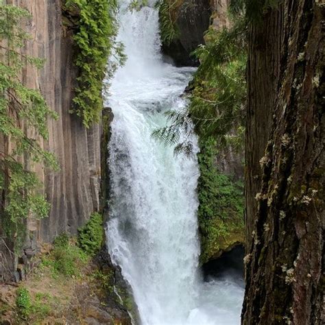 Waterfall In North Umpqua Or Waterfall Fall Outdoor