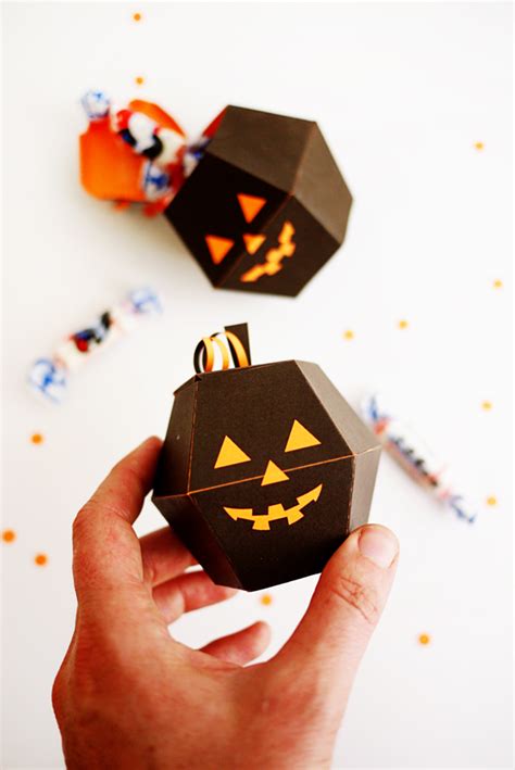 Printable Spooky Pumpkin Boxes