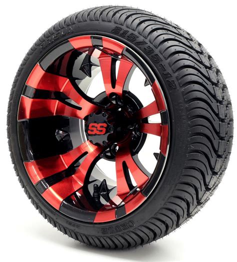 Golf Cart Wheels And Tires 12 Vampire Ss And 21535 12 Or 21550 12