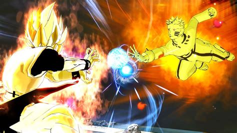 Goku Six Paths Vs Naruto Kurama Mode In Dragon Ball Xenoverse 2 Mods