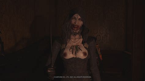 Resident Evil Village Vampire Babes Nude Mod Definitely Hungry Sankaku Complex