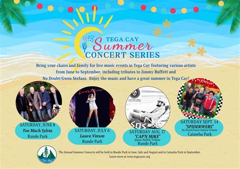Get Ready to Groove: Tega Cay's Summer Concert Series is Here! - Tega