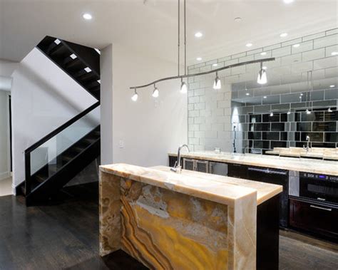 Mirrored Subway Tile Houzz