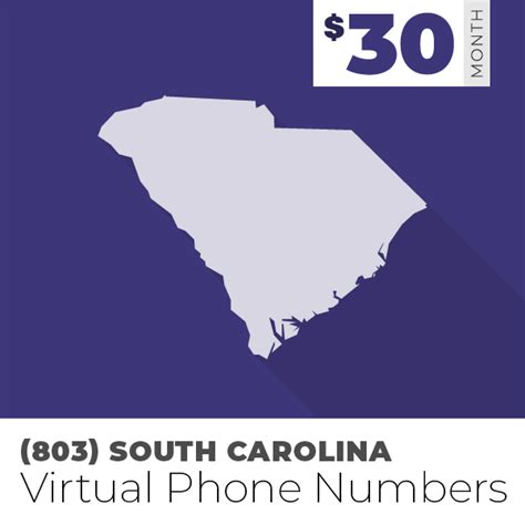 803 Area Code Phone Numbers For Business 30month