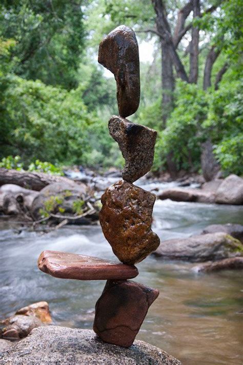 Balance Michael Grab Rock Sculpture Stone Art