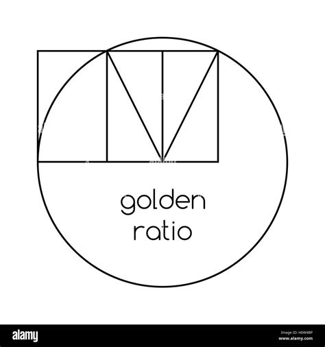 Golden Ratio Illustration Black And White Stock Photos And Images Alamy