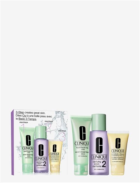 Clinique 3 Step Skin Care Intro Set Skin Type 2 Clear 188 Kr