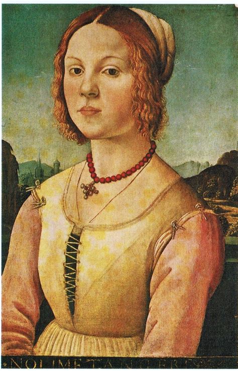 Lorenzo Di Credi Italian Artist 1456 1536 Young Woman From Its About Time Renaissance