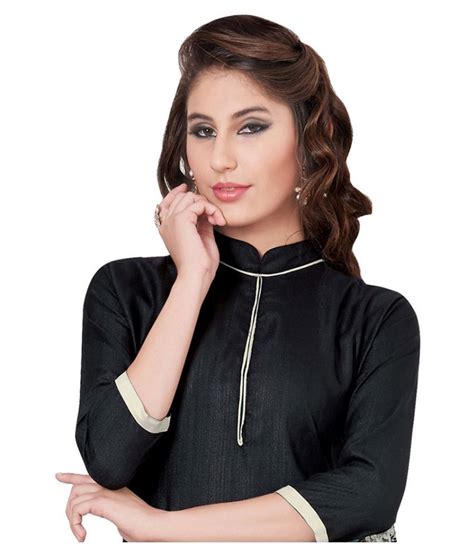 Snapshopee Black Khadi Dress Material Buy Snapshopee