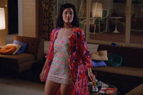 Megans Va Va Voom Slip And Robe Say Good Night To Mad Men With The Shows Best Sleepwear