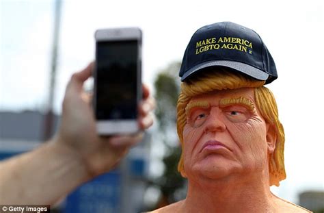 Definitely Not Yuuge Disturbing And Very Unflattering Naked Statues Of Donald Trump Are Erected