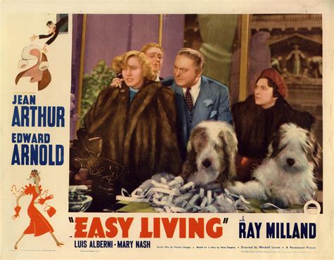 Easy Living 1937 Jean Arthur Edward Arnold Ray Milland