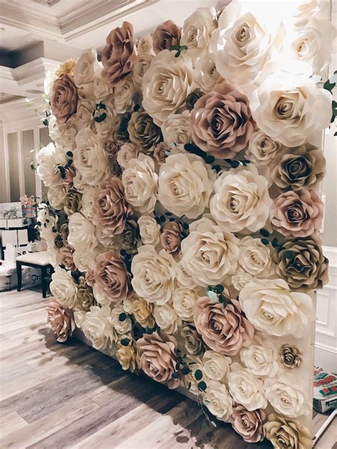 Rose Wall By New York Paper Flowers Wedding Guide Wedding Inspo Dream