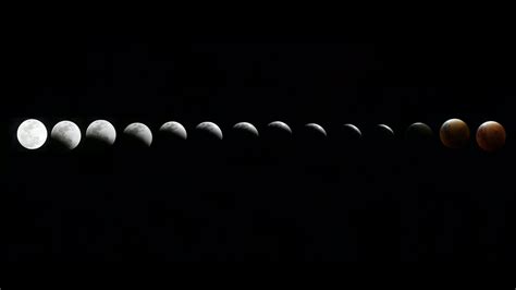 Phases Of The Moon Free Hd Wallpaper Wallpaper Background Xfxwallpapers