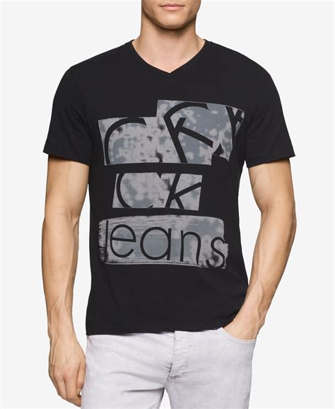 Calvin Klein Jeans Mens Graphic Print T Shirt T Shirts Men Macy